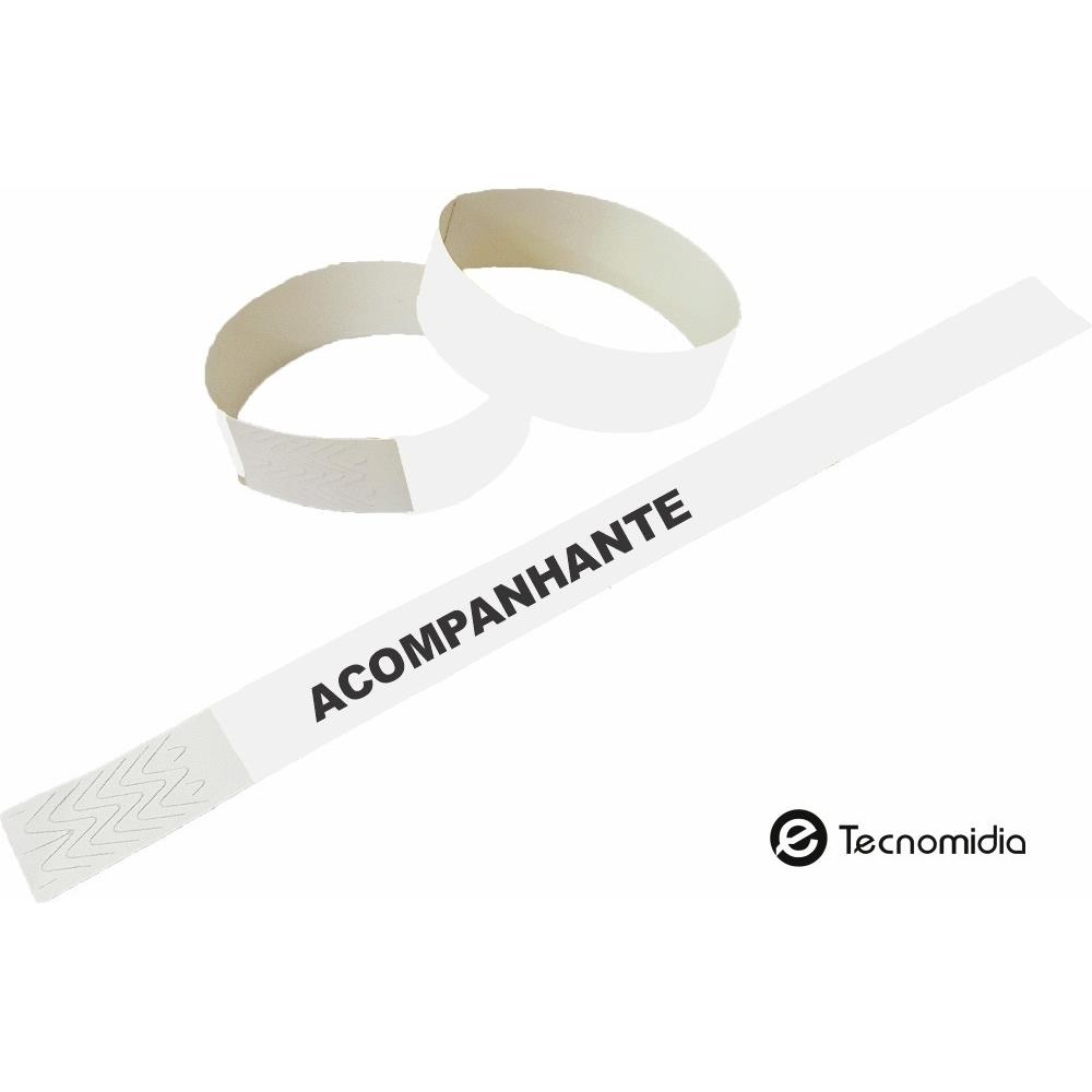 Pulseira ACOMPANHANTE de identificação Laser Pro personalizada